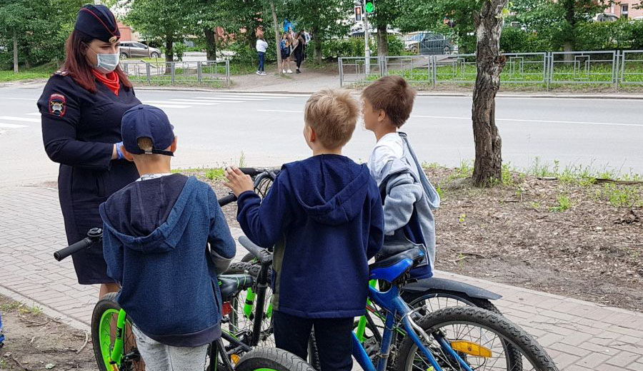 дети-велосипеды